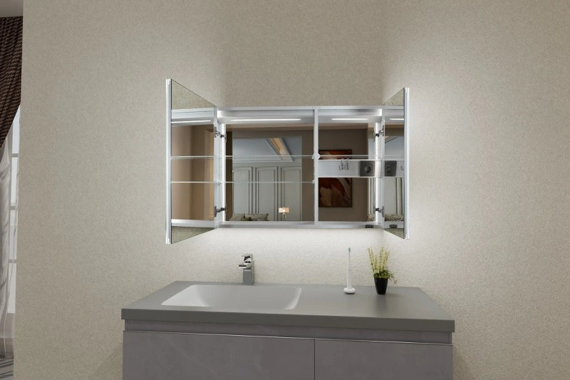 Зеркало-шкаф Esbano ES-3808D 80х70х14 от магазина Vanna-Vanna.ru!