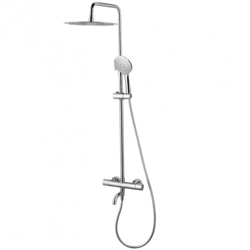 Душевая стойка Denberg LT-302 с термостатом хром от магазина Vanna-Vanna.ru!