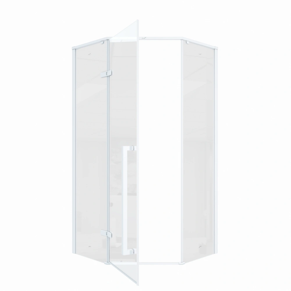 Душевой уголок Ceruttispa C2AW без поддона (100x100x195) от магазина Vanna-Vanna.ru!