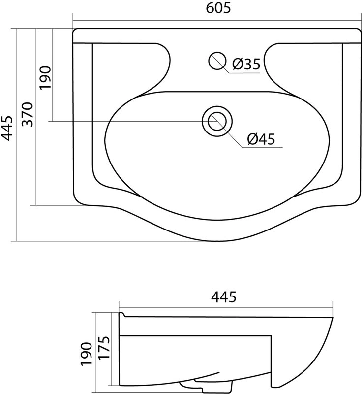 Мебель для ванной Onika Луна 60.106 комплект, напольный, белый от магазина Vanna-Vanna.ru!