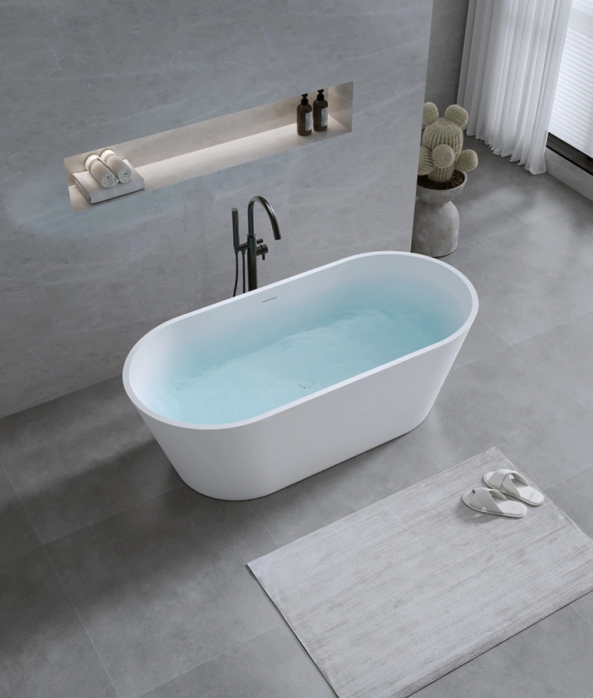 Ванна из искусственного камня Timo solid ELISSA1700 (1700*800*580) от магазина Vanna-Vanna.ru!