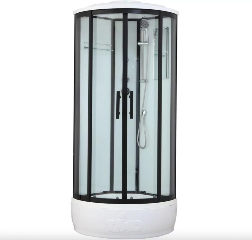 Душевая кабина Timo Standart Т-6680 Black 80x80 от магазина Vanna-Vanna.ru!