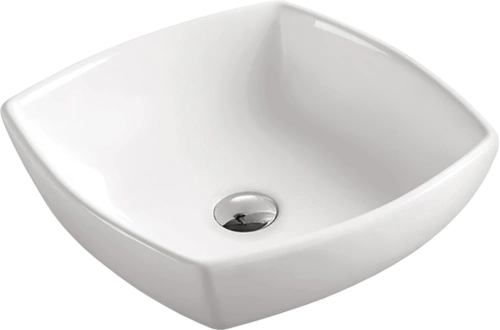 Раковина SantiLine SL-1044 накладная, белая от магазина Vanna-Vanna.ru!