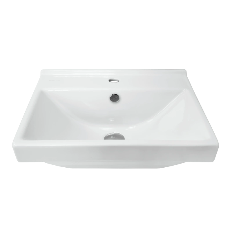 Тумба напольная SanStar Квадро 50 с раковиной Fest 50 белый от магазина Vanna-Vanna.ru!