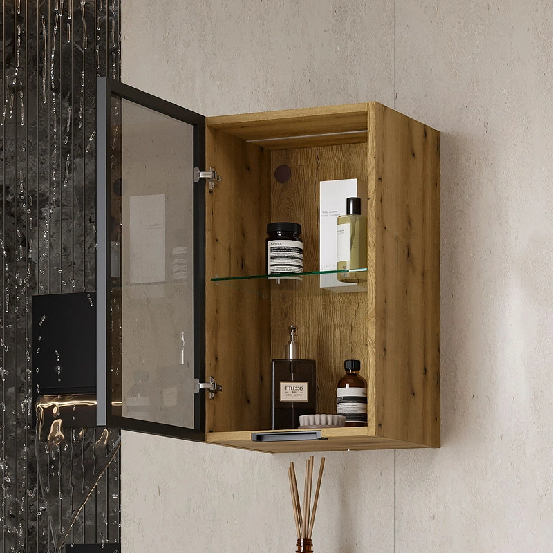 Мини-пенал подвесной EQUIL Strong 36 подвесной, R/L, 1 дв., дуб эвок от магазина Vanna-Vanna.ru!