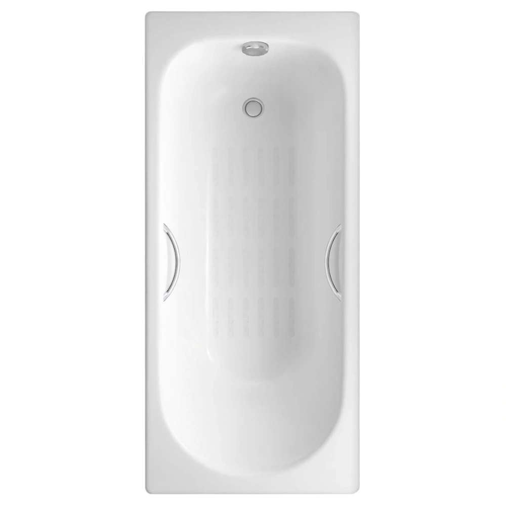 Ванна чугунная Delice Grace 170х70 DLR230643R-AS с отверстиями под ручки и антискользящим покрытием от магазина Vanna-Vanna.ru!