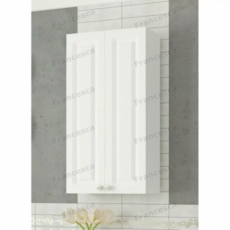 Шкаф навесной Francesca Империя 40 белый от магазина Vanna-Vanna.ru!