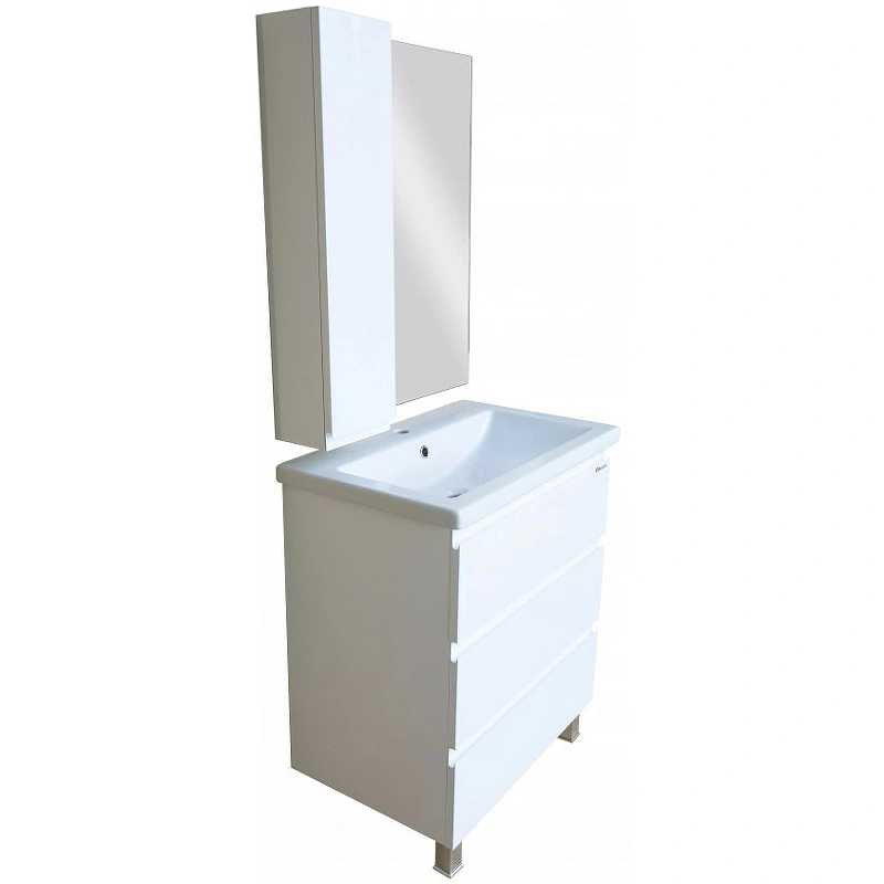 Зеркало со шкафчиком Bellezza Асти 60 L белый от магазина Vanna-Vanna.ru!