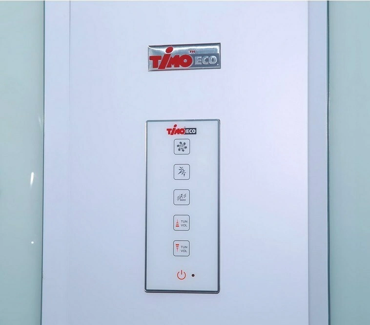 Душевая кабина Timo Eco ТЕ-0701 100х100 от магазина Vanna-Vanna.ru!