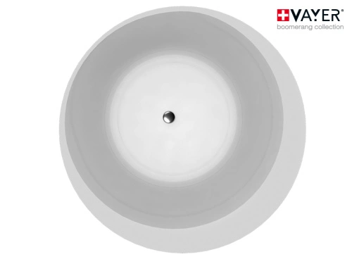 Ванна акриловая Vayer Boomerang D1600 круглая от магазина Vanna-Vanna.ru!