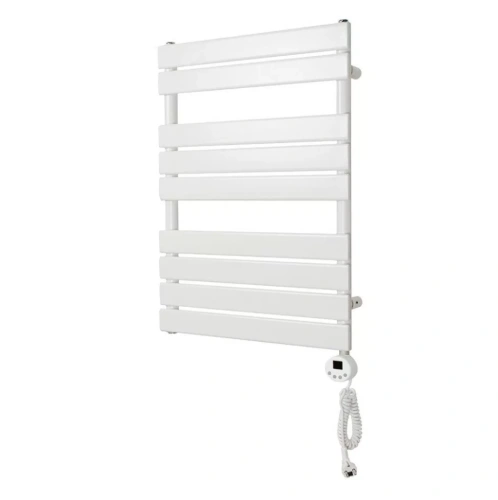 Полотенцесушитель электрический Domoterm Вита П9 500х748 ER правый, белый матовый