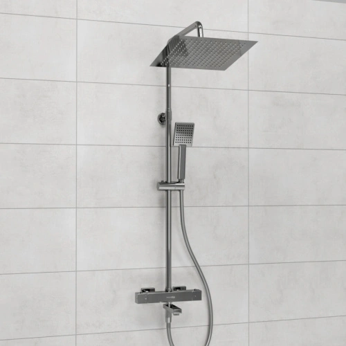 Душевая стойка WasserKraft A199.118.141.087.CH Thermo хром от магазина Vanna-Vanna.ru!