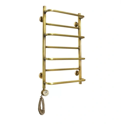 Полотенцесушитель электрический Domoterm Орфей П7 400x700 АБР EL, античная бронза от магазина Vanna-Vanna.ru!