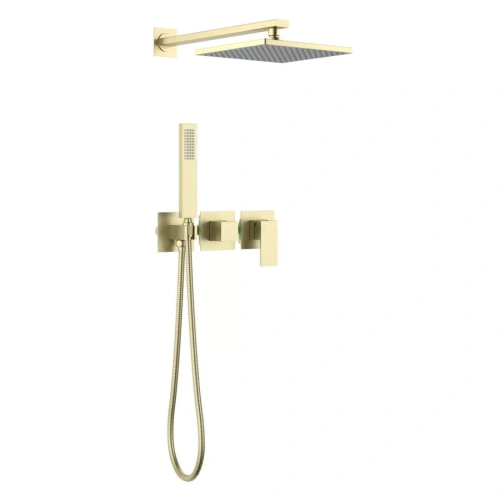 Душевой комплект Timo Selene SX-2169/17SM матовое золото