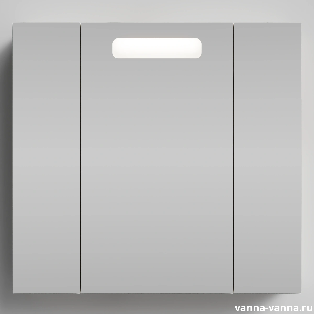 Зеркало-шкаф Vod-ok Мальта 80, Мрамор Белый натур милк от магазина Vanna-Vanna.ru!