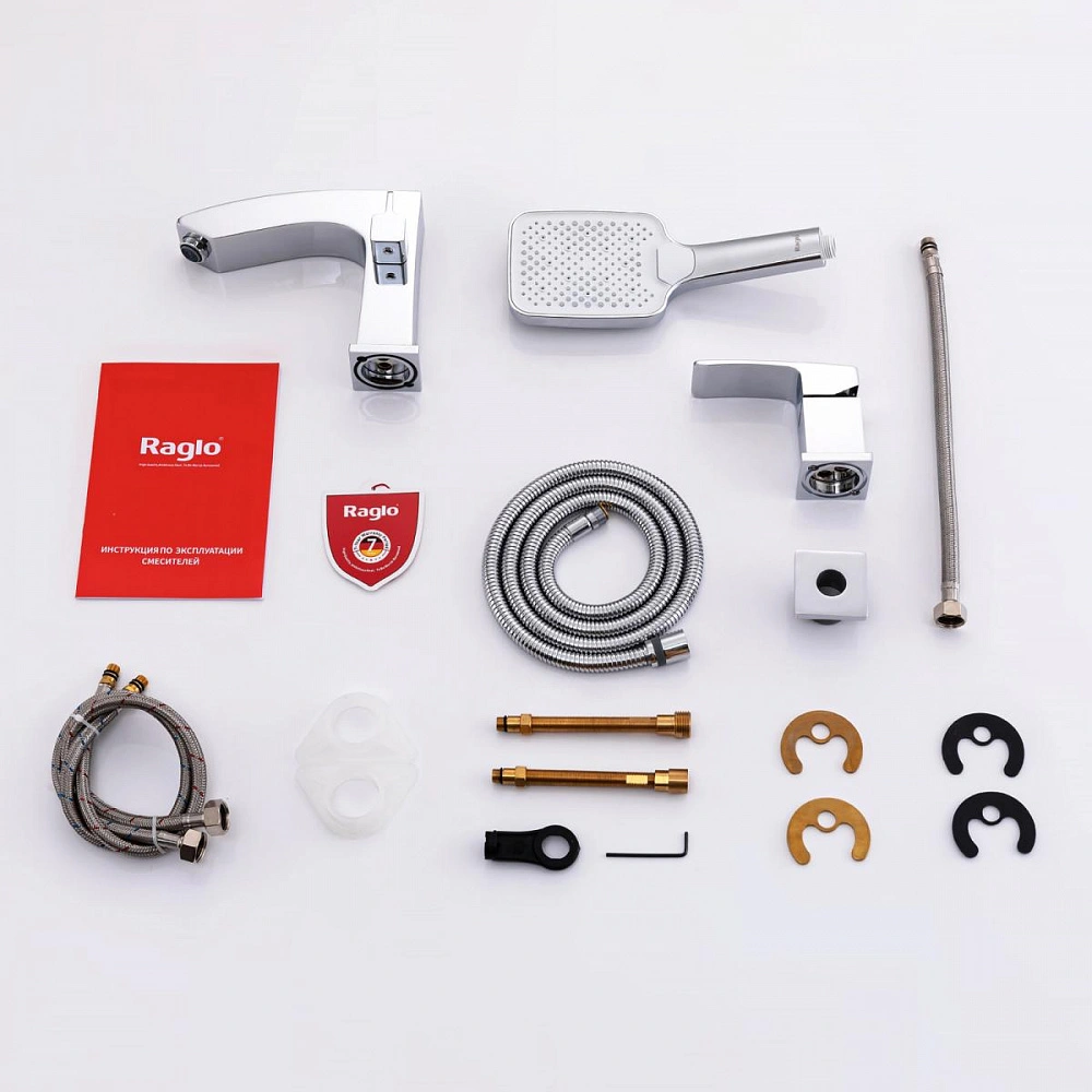 Смеситель на борт ванны Raglo R01.31, хром от магазина Vanna-Vanna.ru!