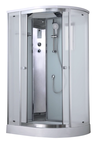 Душевая кабина Timo Comfort T-8802L Fabric Glass 120*85*220+турецкая баня хамам+стульчик прозрачный от магазина Vanna-Vanna.ru!