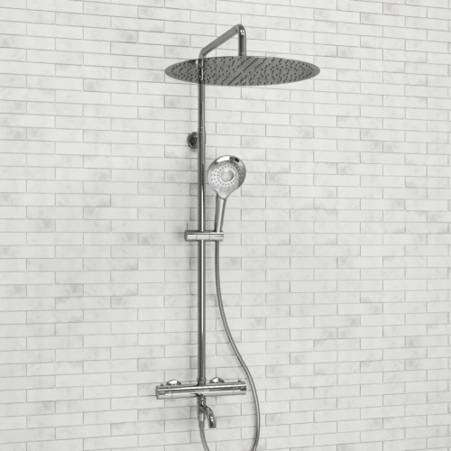 Душевая стойка WasserKraft A188.117.101.010.CH Thermo хром
