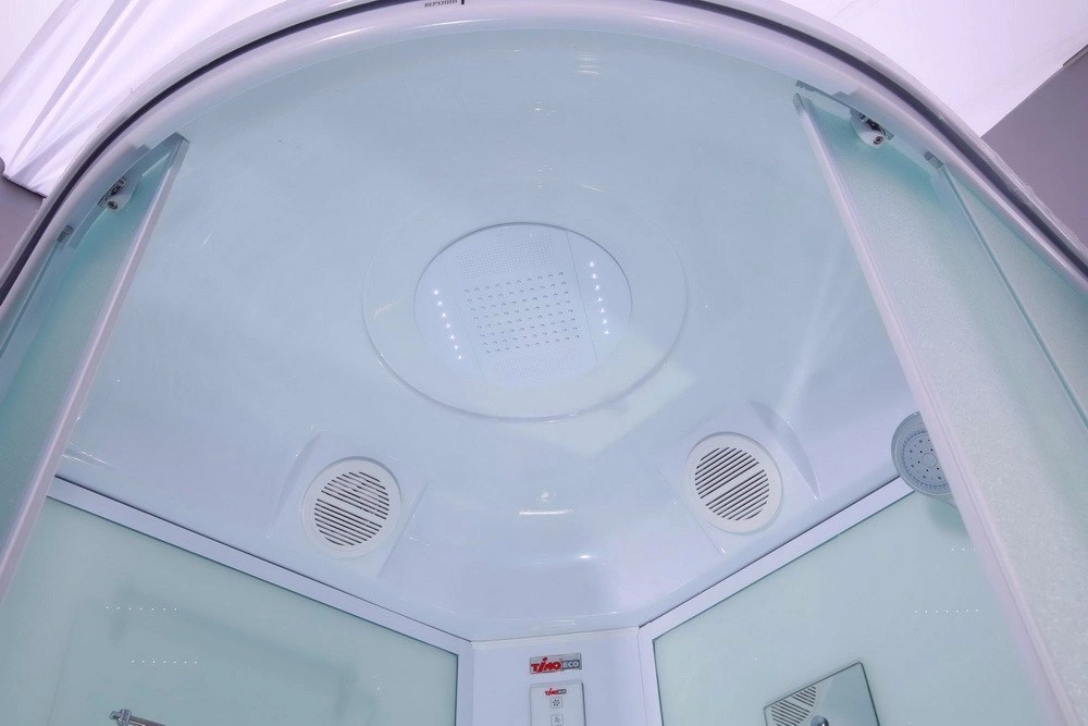 Душевая кабина Timo eco TE-0709 90*90*218, турецкая баня хамам, стульчик прозрачный от магазина Vanna-Vanna.ru!