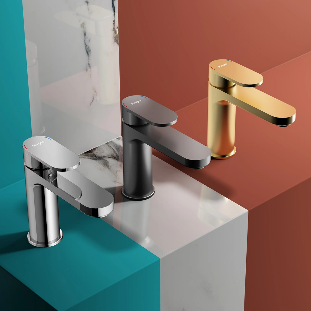 Смеситель для раковины Raglo R50.10.09, графит от магазина Vanna-Vanna.ru!