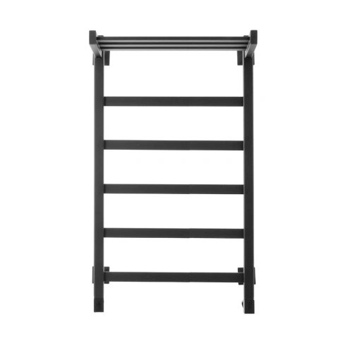 Полотенцесушитель водяной Domoterm Квадро Плюс с Полкой П6 500x800 черный от магазина Vanna-Vanna.ru!