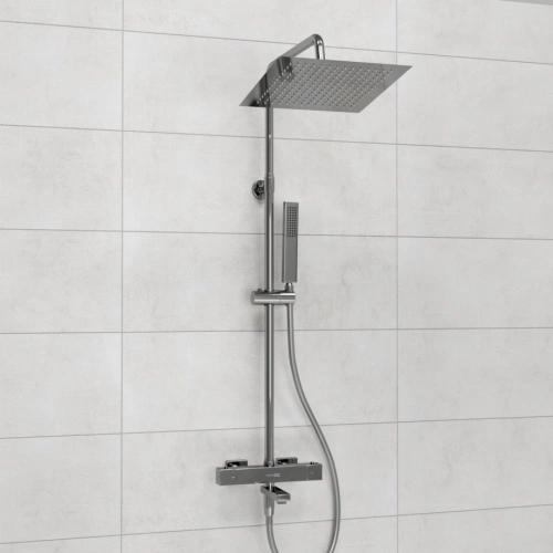 Душевая стойка WasserKraft A199.118.103.087.CH Thermo хром от магазина Vanna-Vanna.ru!
