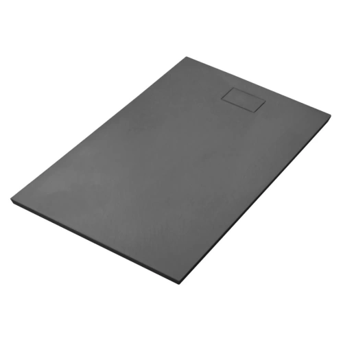 Поддон для душа WasserKraft Elbe 74T14 110х80 прямоугольный, из стеклопластика, черный от магазина Vanna-Vanna.ru!