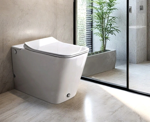 Унитаз Ceruttispa DISGRAZIA Pulse CT7269 приставной, импульсный, белый от магазина Vanna-Vanna.ru!