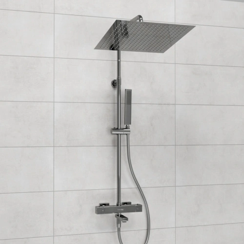 Душевая стойка WasserKraft A199.119.103.087.CH Thermo хром от магазина Vanna-Vanna.ru!