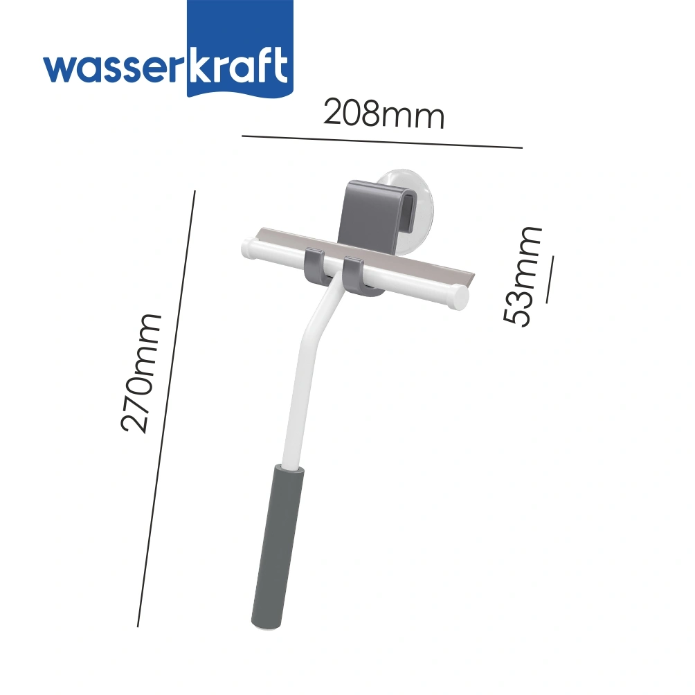 Скребок WasserKraft K-211WHITE белый матовый от магазина Vanna-Vanna.ru!