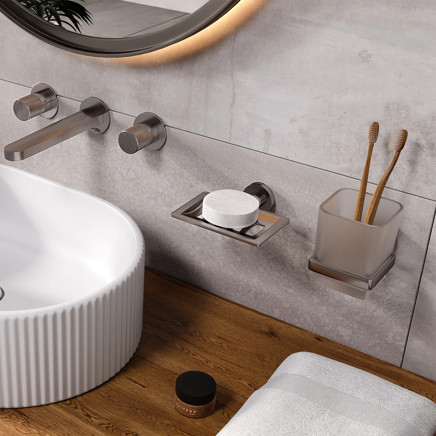 Дозатор для мыла WasserKRAFT Tauber K-64499 от магазина Vanna-Vanna.ru!