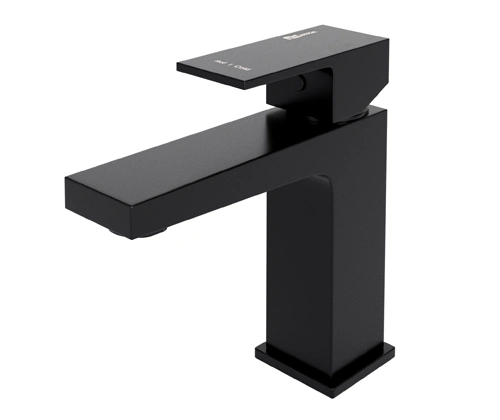 Смеситель для раковины WasserKraft Abens 2003 черный Soft-touch от магазина Vanna-Vanna.ru!