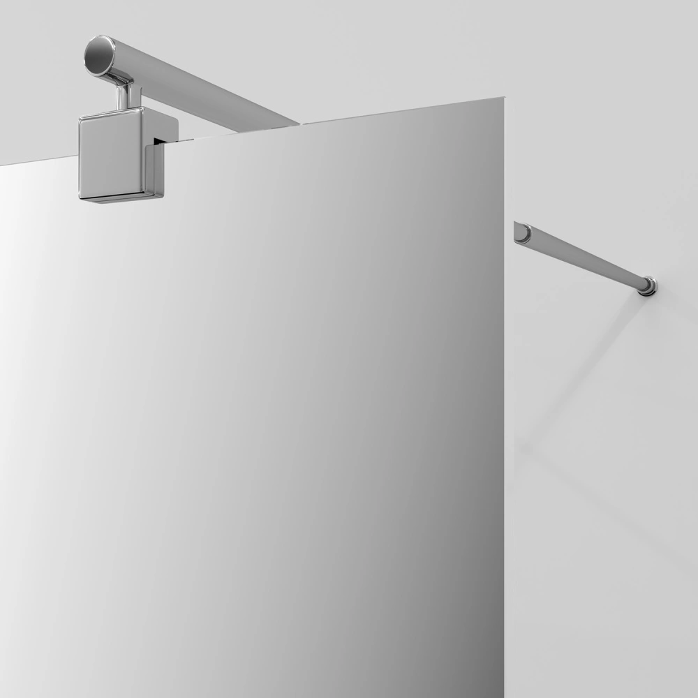 Душевая перегородка WasserKRAFT Vechte 60W44-MR хром от магазина Vanna-Vanna.ru!