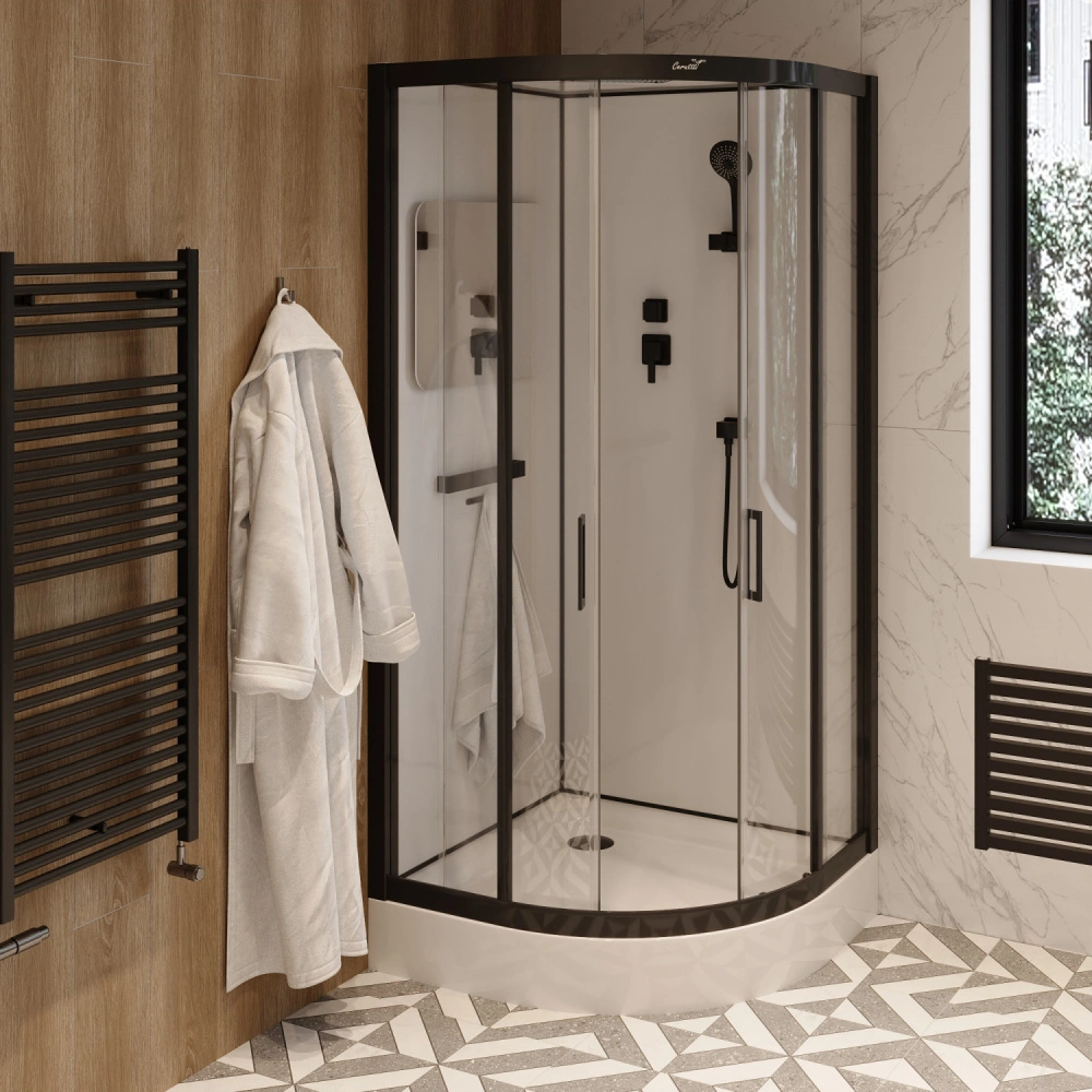 Душевая кабина Ceruttispa VIVA91B (100x100x215) от магазина Vanna-Vanna.ru!