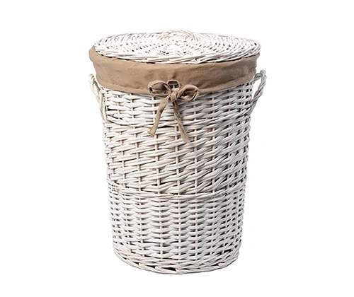 Корзина WasserKraft Aller WB-106-L белая от магазина Vanna-Vanna.ru!