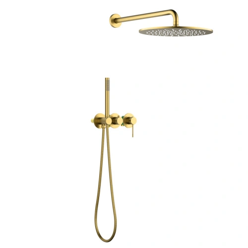 Душевая система встроенная Timo Saona SX-2349/20SM золото шлифованное от магазина Vanna-Vanna.ru!