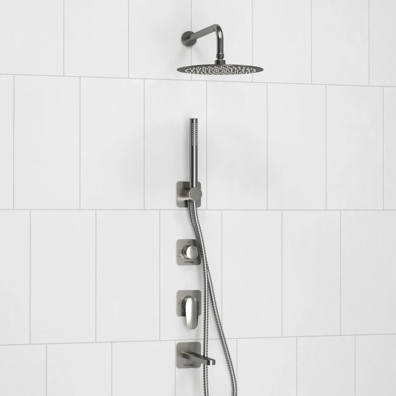 Душевой комплект WasserKRAFT Spree A1451.273.274.097.121.275.100.276 никель от магазина Vanna-Vanna.ru!