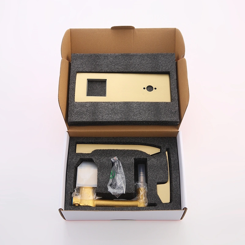 Смеситель для раковины встраиваемый Raglo R01.11.03, золотой сатин от магазина Vanna-Vanna.ru!