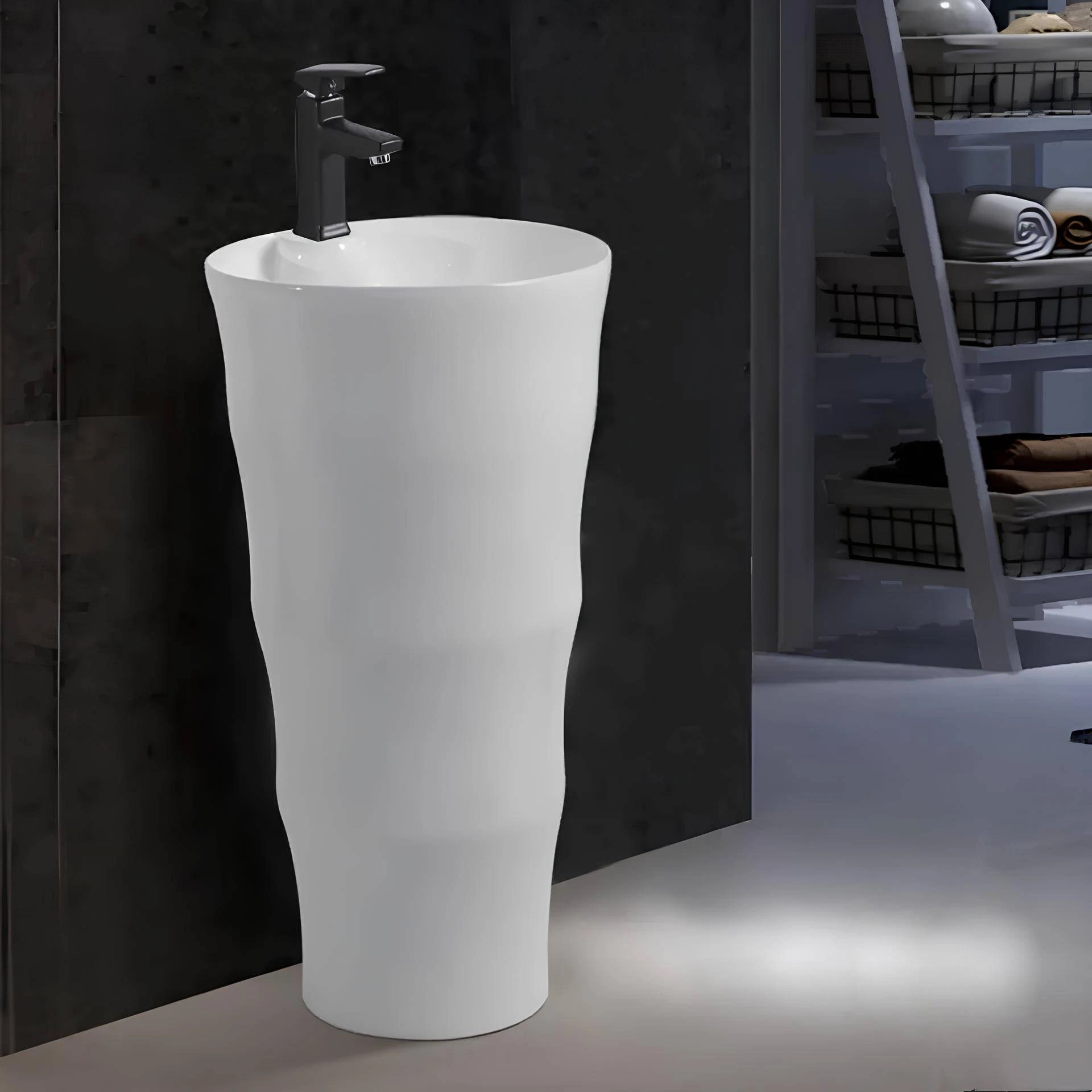 Раковина Ceruttispa MARCO напольная 420x420x830 от магазина Vanna-Vanna.ru!