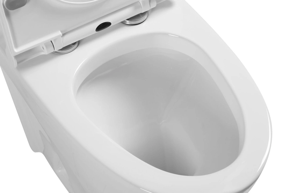 Унитаз SantiLine SL-5012 напольный, безободковый, моноблок, белый от магазина Vanna-Vanna.ru!
