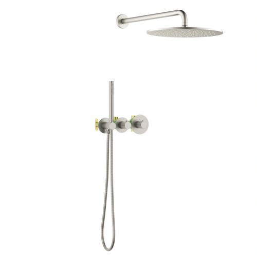 Душевая система встроенная с термостатом Timo Saona SX-2359/13SM никель