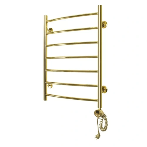 Полотенцесушитель электрический Domoterm Калипсо П7 500X700 ER правый, золото от магазина Vanna-Vanna.ru!