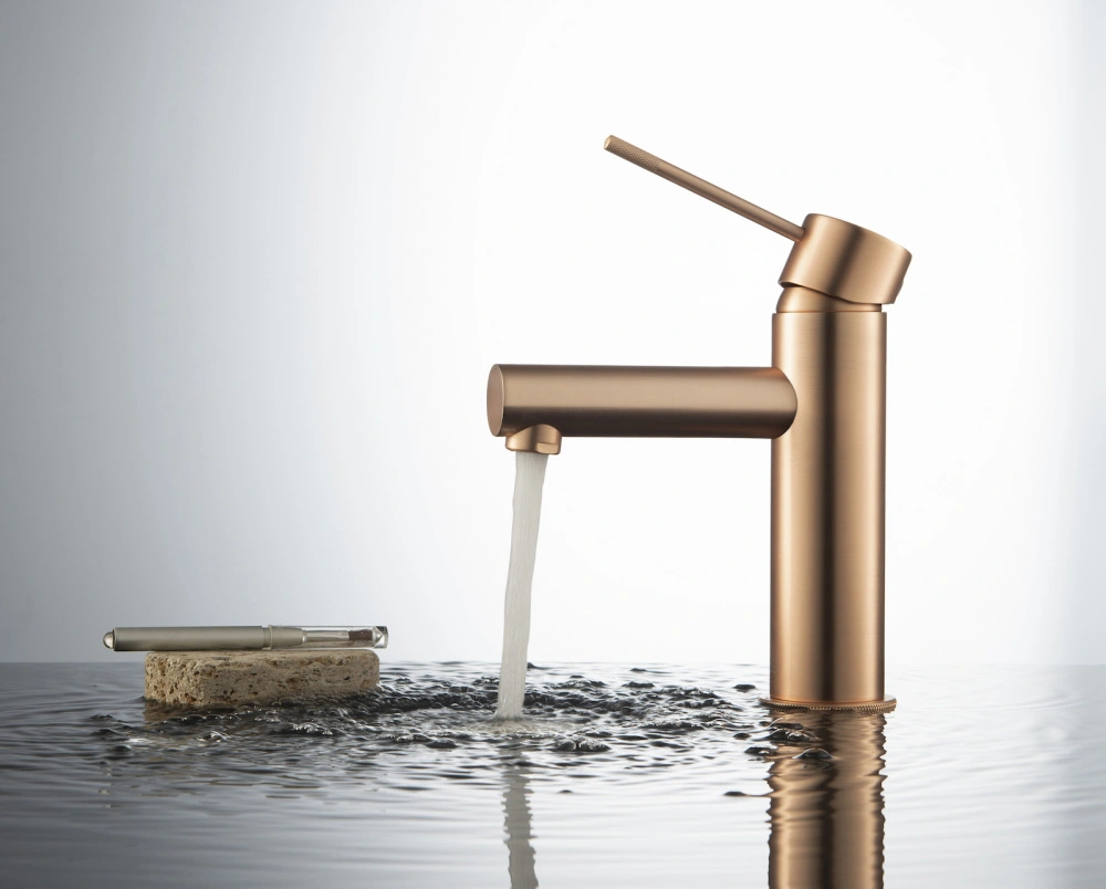 Смеситель для раковины Timo Saona 2361/19F розовое золото от магазина Vanna-Vanna.ru!