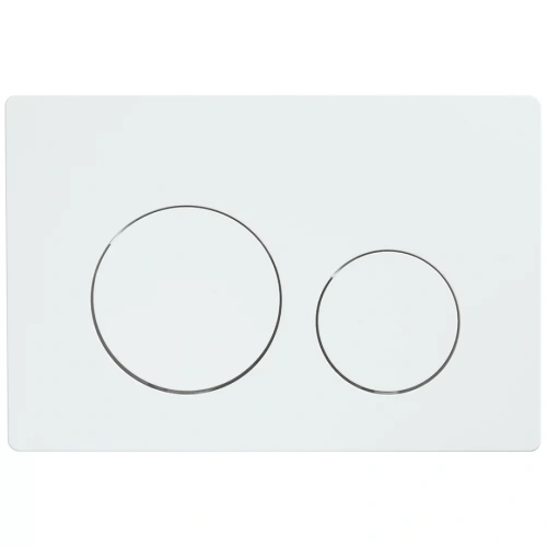 Кнопка смыва Veconi FLUSH V2, FLV2-W, 240х162х10, пластик, белый глянец от магазина Vanna-Vanna.ru!