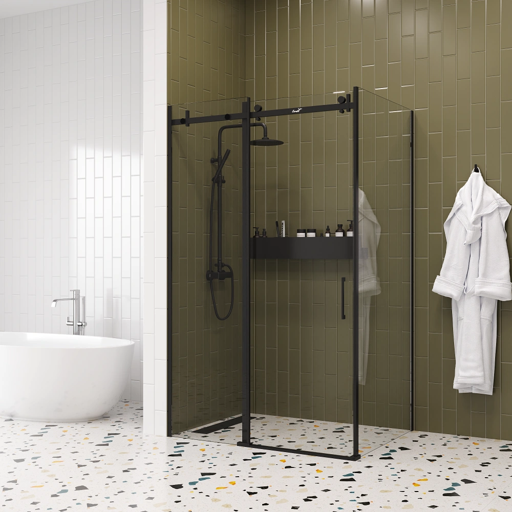 Душевой уголок Ceruttispa CEZA'S120B без поддона (90x120x195) от магазина Vanna-Vanna.ru!