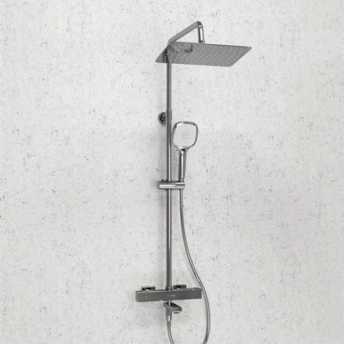 Душевая стойка WasserKraft A199.069.065.010.CH Thermo хром
