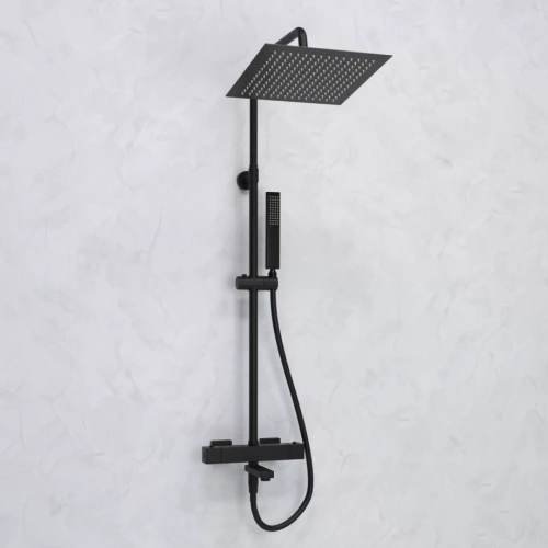 Душевая стойка WasserKraft Abens A299.162.218.BM Thermo черный Soft-touch