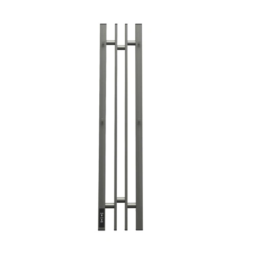 Полотенцесушитель электрический APEXTERMO Delta DL10182GF 800x140 с крючками, графит металлик от магазина Vanna-Vanna.ru!