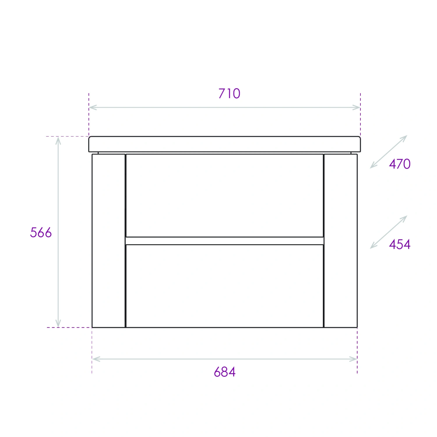 Тумба Onika Стоун 70 подвесная с раковиной Фостер 70, белая/ателье светлое от магазина Vanna-Vanna.ru!