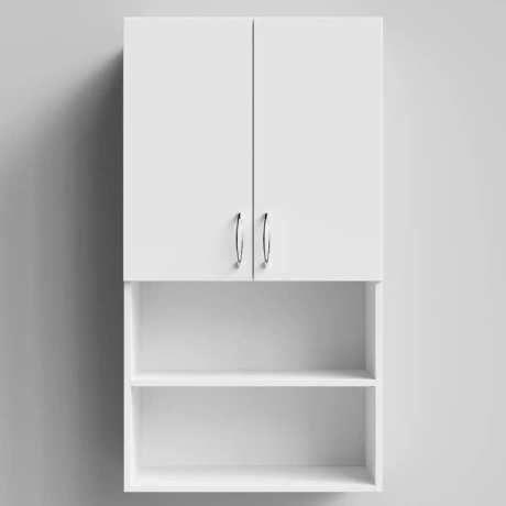 Шкаф навесной Vod-ok Колумбия 60 с открытой полкой, белый